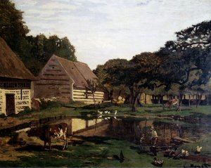 A Farmyard In Normandy