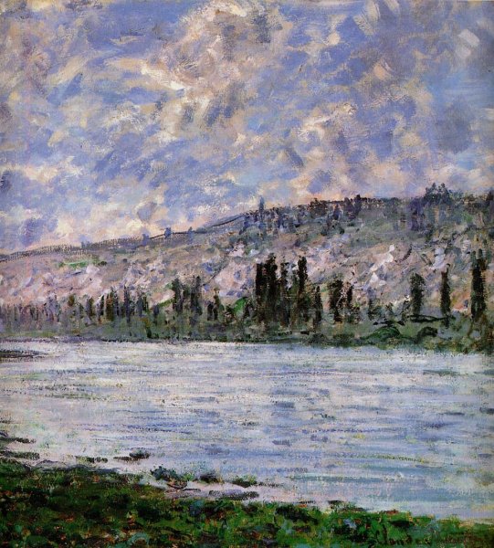 The Seine at Vetheuil (detail)