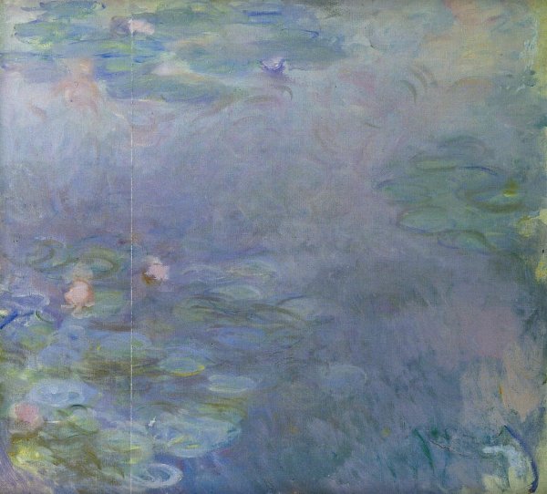 Pale Water-Lilies (detail)