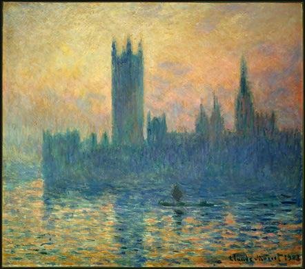 The Houses of Parliament, Sunset