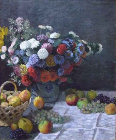 Still Life with Flowers and Fruit