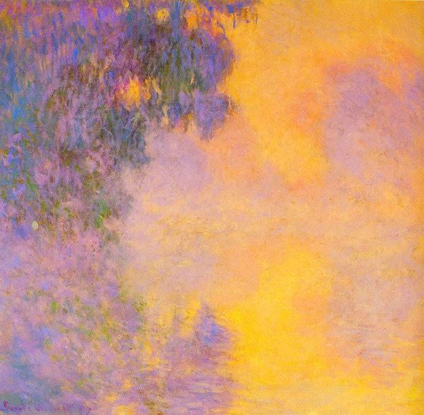 Misty morning on the seine sunrise 1892