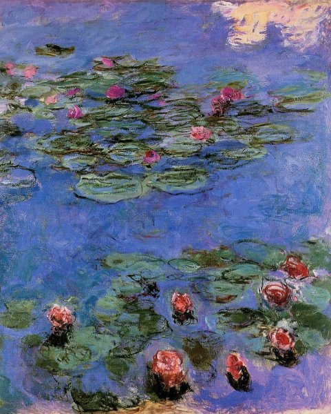 Red Water-Lilies 1914-1917