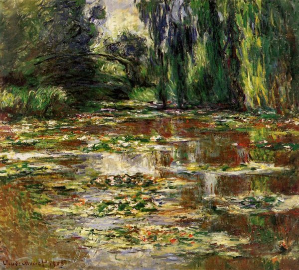 The Bridge over the Water-Lily Pond 1905