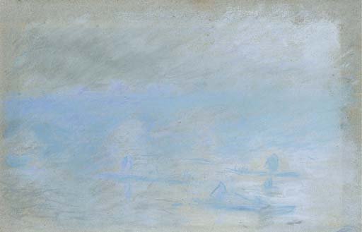 Waterloo Bridge, brouillard