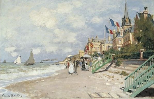 La Plage A Trouville