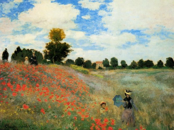 Poppies At Argenteuil