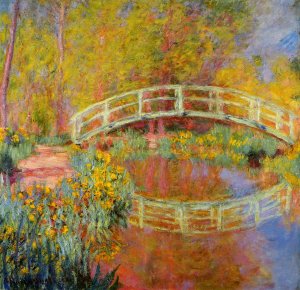 The Japanese Bridge At Giverny