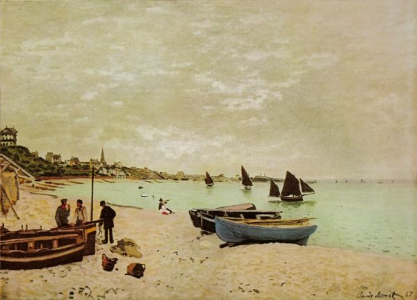 Beach at Sainte-Adresse