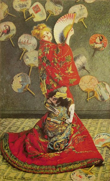 Madame Monet in Japanese Costume (La Japonaise)