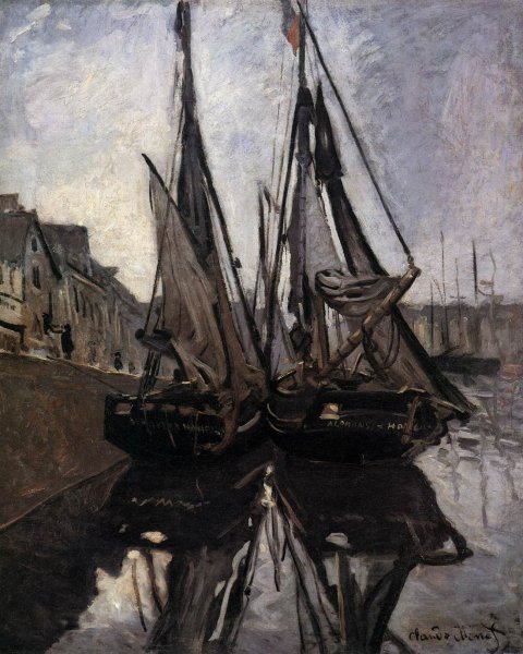 Fishing Boats in Honfleur