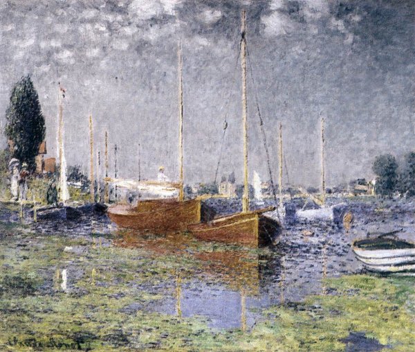 Red Boats at Argenteuil