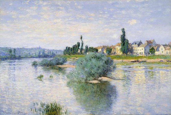 The Seine At Lavacourt