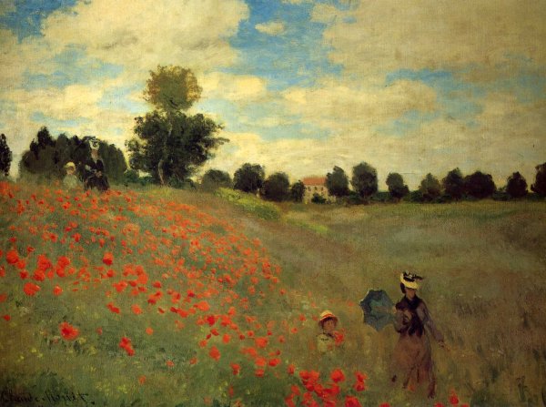 Wild Poppies, Near Argenteuil