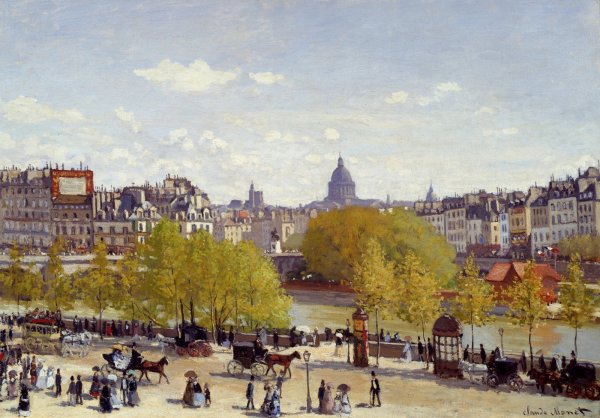 The Quai Du Louvre, Paris