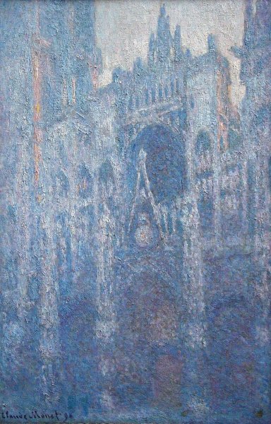 Rouen Cathedral, the Portal, Morning Fog