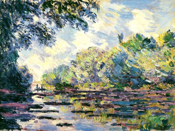 Section of the Seine, near Giverny