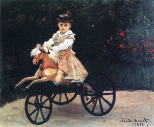 Jean Monet on His Hobby Horse 1872