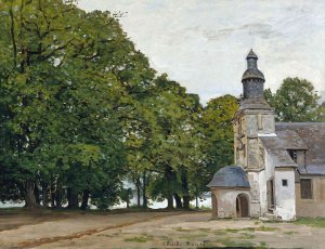 The Chapel Notre-Dame de Grace at Honfleur