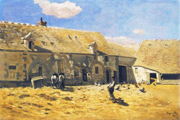 Farmyard at Chailly