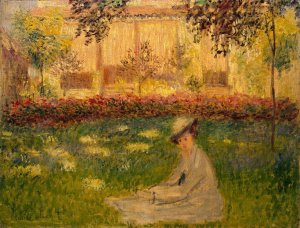 Woman in a Garden