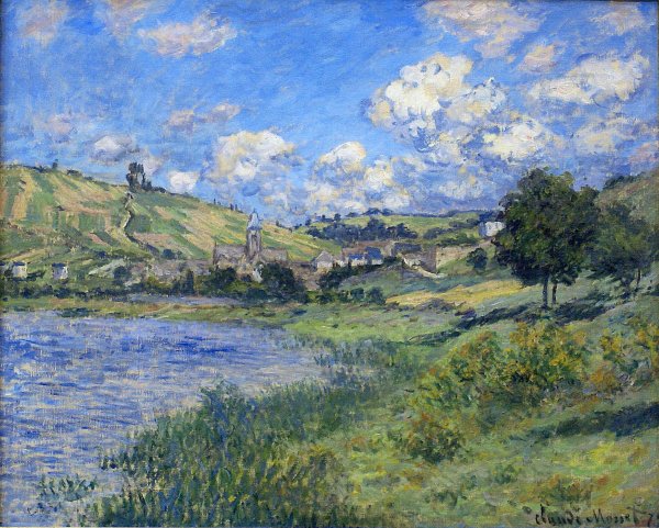 Vetheuil, Paysage