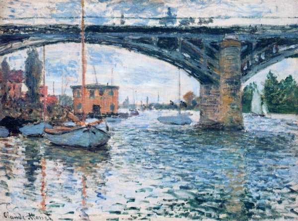 The Bridge at Argenteuil, Grey Weather