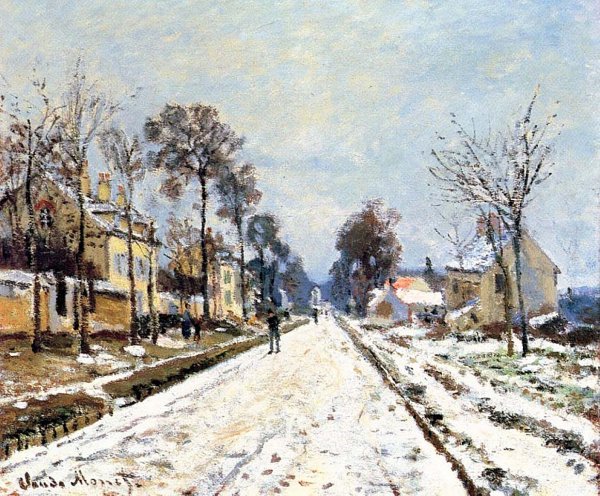 Snow Effect, The Road to Louveciennes