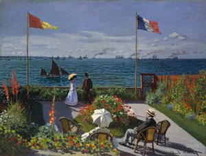 Garden at Sainte-Adresse 2