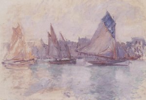 Boats In The Port Of London