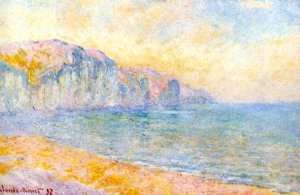 Cliffs At Pourville  Morning