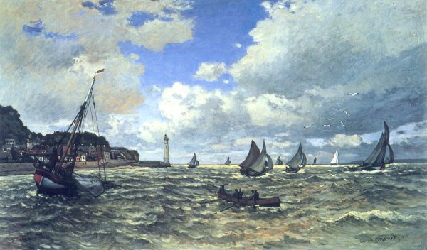 Mouth Of The Seine At Honfleur