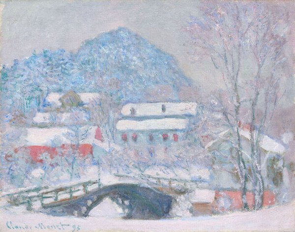 Sandviken Village In The Snow