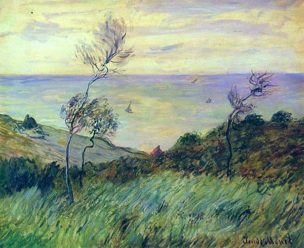 The Cliffs Of Varengeville Gust Of Wind