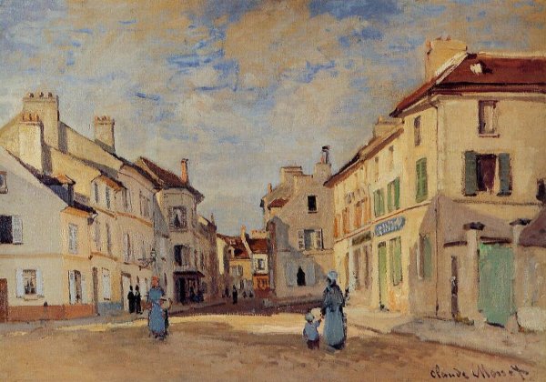 The Old Rue De La Chaussee Argenteuil