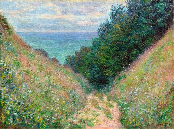 The Path At La Cavee Pourville