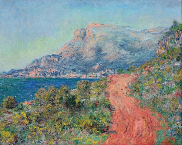 The Red Road Near Menton