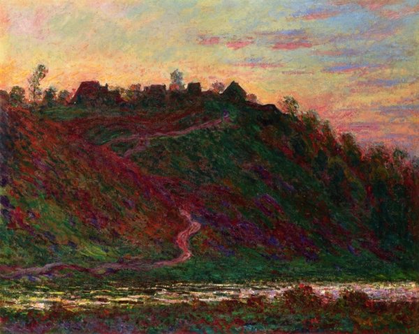 The Village Of La Coche Blond Evening