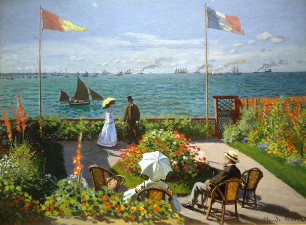 Terrace at the Seaside, Sainte-Adresse