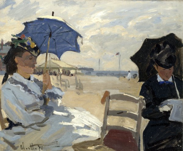 On the Beach, Trouville (La plague de Trouville)